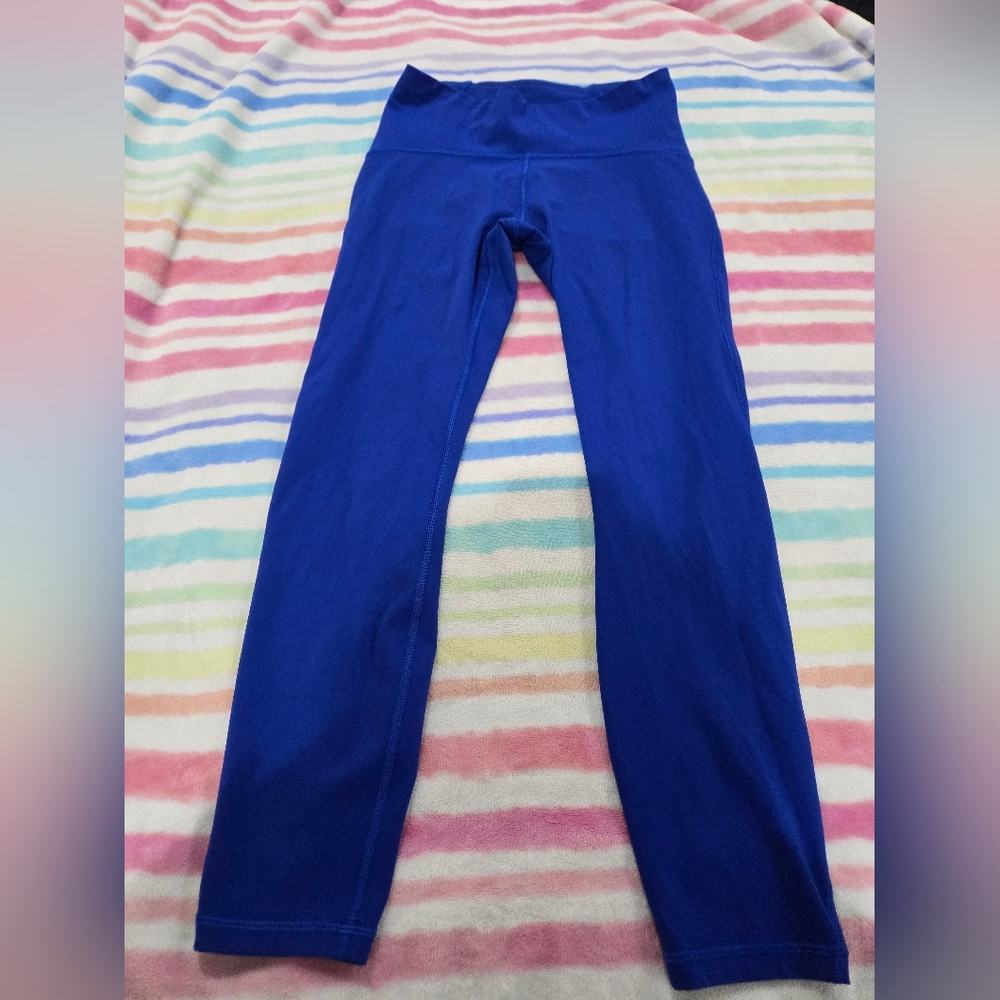 Lululemon royal blue leggins